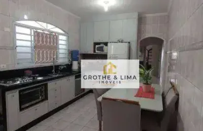 Casa bonita com 3 dormitórios, suíte, ac:  130 m² local excelente perto de tudo, fácil acesso ao centro, - jardim primavera - jacareí/sp