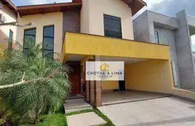 Sobrado com 3 dormitórios à venda, 215 m² por r$ 1.435.000,00 - condomínio residencial tecoara - taubaté/sp