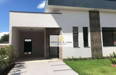 Casa com 3 dormitórios à venda, 212 m² por r$ 1.150.000,00 - residencial pinheiros de tremembé - tremembé/sp