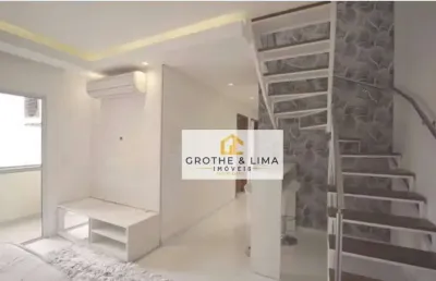 Apartamento duplex com 3 dormitórios à venda, 154 m² por r$ 750.000,00 - lavadouro de areia - taubaté/sp