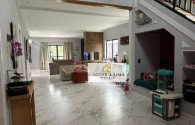 Sobrado com 4 dormitórios à venda, 343 m² por r$ 2.000.000,00 - condomínio terras do vale - caçapava/sp