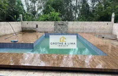 Chácara com 3 dormitórios à venda, 1000 m² por r$ 280.000,00 - chacara santa branca - santa branca/sp