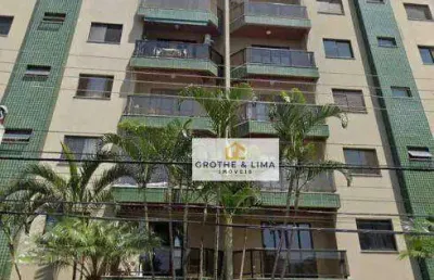 Apartamento com 3 dormitórios, 1 suíte à venda, 90 m² - centro - taubaté/sp