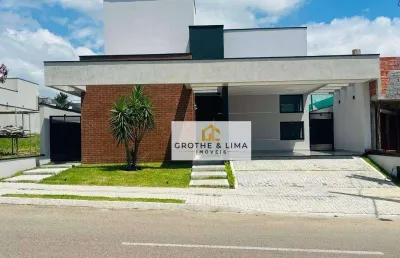 Casa com 3 dormitórios à venda, 150 m² por r$ 1.240.000 - condomínio terras do vale - caçapava/sp
