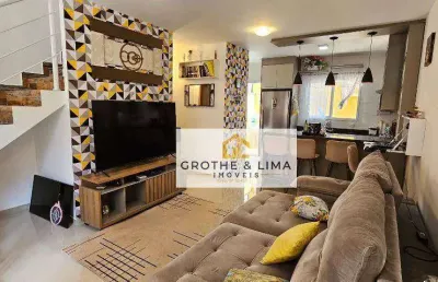 Casa em condomínio fechado com 2 quartos à venda na Rua João Eduardo Rodrigues da Silva, Loteamento Vila Romana, Jacareí