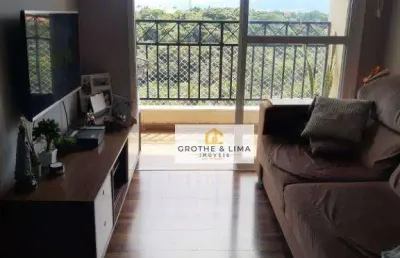 Imperdível! apartamento com 3 dormitórios com vista para serra da mantiqueira, à venda, 72 m² por r$ 450.000 - condomínio independência - taubaté/sp