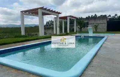 Chácara com 3 dormitórios à venda, 1800 m² por r$ 900.000,00 - borda da mata - caçapava/sp