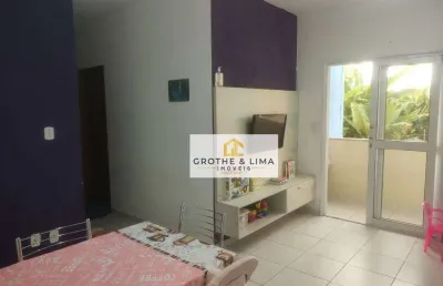 Apartamento com 2 dormitórios à venda, 57 m² por r$ 195.000,00 - jardim gurilândia - taubaté/sp