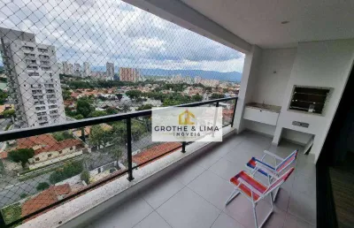Apartamento com 3 dormitórios à venda, 109 m² por r$ 790.000,00 - jardim das nações - taubaté/sp