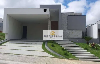 Casa com 3 dormitórios à venda, 180 m² por r$ 1.190.000,00 - condomínio santa mônica - caçapava/sp