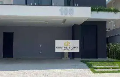 Sobrado condomínio floradas do paratehy - urbanova - 4 suítes - 210m²