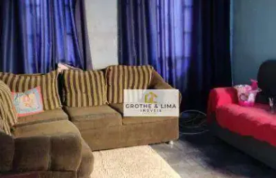 Casa com 1 dormitório à venda, 50 m² por r$ 210.000 - jardim limoeiro - são josé dos campos/sp
