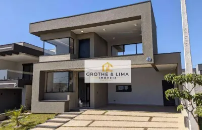 Casa térrea com mezanino de 3 dormitórios à venda, 190 m² - condomínio santa monica
