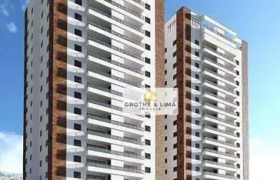 Belíssimo apartamento com 3 dormitórios, sendo 1 suíte, à venda, 109 m² por r$ 750.000 - edifício londres - taubaté/sp