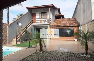 Venda: 03 casas, independentes,   6 dormitórios, ac: 355m² at: 450m² ótimo local, fácil acesso a dutra e ao centro  cidade - piracangaguá - taubaté/sp