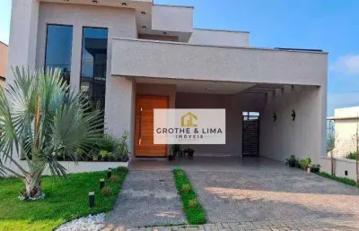Casa de muito bom gosto, com muita praticidade e conforto, com 3 dormitórios à venda, 191 m² por r$ 970.000 - cataguá way norte - taubaté sp