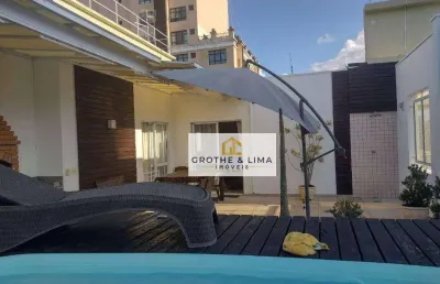 Cobertura com 5 dormitórios à venda, 255 m² por r$ 1.725.000,00 - jardim aquarius - são josé dos campos/sp
