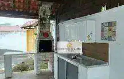 Mini-chácara espetacular   condomínio c/casa 3 dorm, 3wc, à venda ac: 225 m² at: 910m²  8 vg. garagem, local excelente - parque esperança - taubaté/sp
