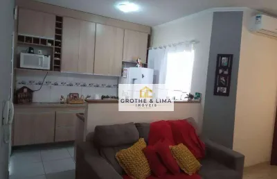 Casa com 2 dormitórios à venda, 54 m² por r$ 265.000 - bandeira branca - jacareí/sp