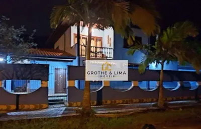 Sobrado com 7 dormitórios à venda, 216 m² por r$ 1.500.000,00 - perequê-açu - ubatuba/sp