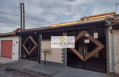 Casa com 3 dormitórios à venda, 120 m² por r$ 280.000,00 - residencial sítio santo antônio - taubaté/sp