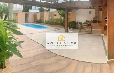 Sobrado com 4 dormitórios à venda, 380 m² por r$ 1.870.000,00 - campos do conde 1 - tremembé/sp