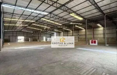 Excelente galpão industrial! tamanho 2400 m² - venda por r$ 12.000.000 ou aluguel por r$ 40.000/mês - una - taubaté/sp