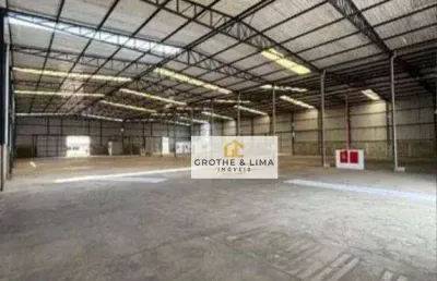 Excelente galpão industrial! tamanho 2400 m² - venda por r$ 12.000.000 ou aluguel por r$ 40.000/mês - una - taubaté/sp
