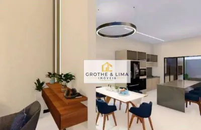 Casa com 3 dormitórios à venda, 178 m² por r$ 1.030.000,00 - condomínio residencial tecoara - taubaté/sp