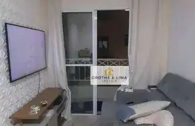Apartamento com 2 dormitórios à venda, 48 m² por r$ 300.000,00 - vila iracema - são josé dos campos/sp