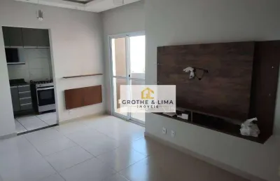 Apartamento com 2 dormitórios à venda, 54 m² por r$ 259.700,00 - parque são luís - taubaté/sp