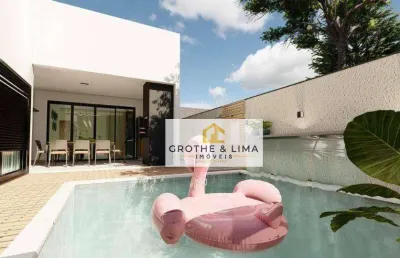 Casa térrea e cosntrução com 3 dormitórios, 1 suíteà venda, 135 m²- condomínio terras do vale - caçapava/sp