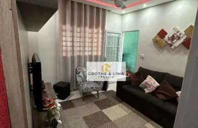 Casa com 3 dormitórios à venda, 65 m² por r$ 400.000 - jardim torrão de ouro - são josé dos campos/sp