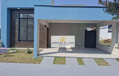 Casa com 3 dormitórios à venda, 170 m² por r$ 1.010.000,00 - condomínio residencial tecoara - taubaté/sp