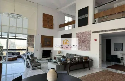 Apartamento duplex com 4 dormitórios à venda, 1200 m² por r$ 6,00 - paraíso do morumbi - são paulo/sp
