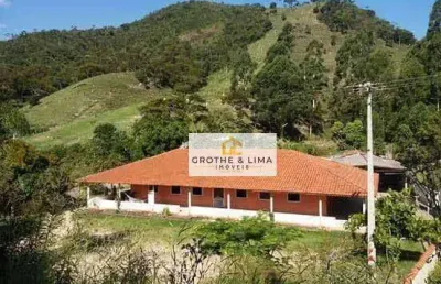 Chácara com 4 dormitórios à venda, 7000 m² por r$ 550.000,00 - pouso alto - natividade da serra/sp
