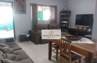 Casa com 2 dormitórios à venda, 75 m² por r$ 351.000,00 - flor do vale - tremembé/sp