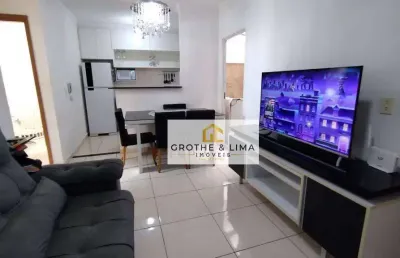 Apartamento com 2 dormitórios à venda, 42 m² por r$ 210.000 - parque senhor do bonfim - taubaté/sp
