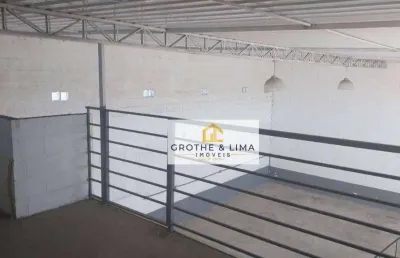 Galpão, 125 m² - venda por r$ 590.000,00 ou aluguel por r$ 2.300,00/mês - vila menino jesus - caçapava/sp