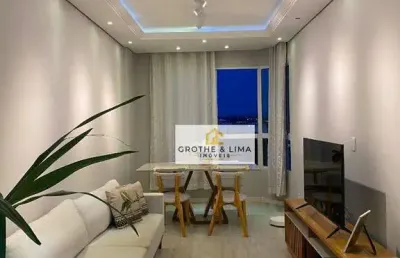 Apartamento com 2 dormitórios(duas suites) à venda, 69 m² por r$ 297.000 - taubaté - taubaté/sp