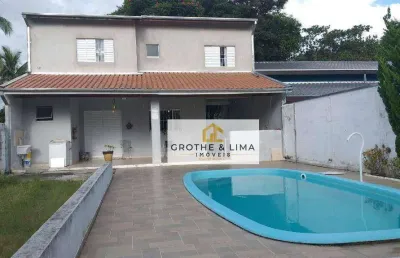 Chácara com 2 dormitórios à venda, 300 m² por r$ 320.000 - vila velha - caçapava/sp