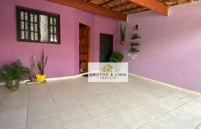 Casa com 2 dormitórios à venda, 75 m² por r$ 308.000 - parque arco íris - taubaté/sp