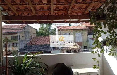 Sobrado com 2 dormitórios à venda, 60 m² por r$ 212.000,00 - parque residencial santo andré - caçapava/sp