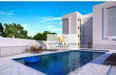 Apartamento com 2 dormitórios à venda, 39 m² por r$ 206.700,00 - vila nova aliança - jacareí/sp