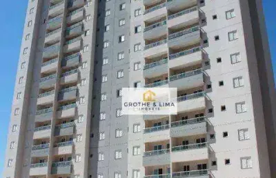 Apartamento com 2 dormitórios, 1 suíte à venda, 56 m² - urbanova - são josé dos campos/sp