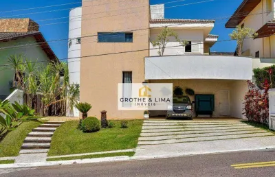 Sobrado com 8 dormitórios, 440 m² - venda por r$ 3.770.000,00 ou aluguel por r$ 21.140,00/mês - jardim aquarius - são josé dos campos/sp