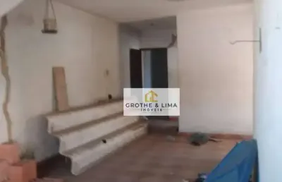 Casa antiga com 3 dormitórios à venda, 130 m²  - centro - taubaté/sp