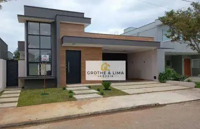 Casa com 3 dormitórios, 1 suíte à venda, 150 m² - condomínio terras do vale - caçapava/sp