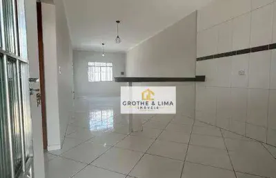 Casa térrea em lote inteiro com 2 dormitórios à venda, 70 m² - residencial esperança - caçapava/sp