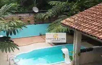 Casa com 3 dormitórios à venda, 380 m² por r$ 617.000,00 - figueira (pé da serra) - ubatuba/sp